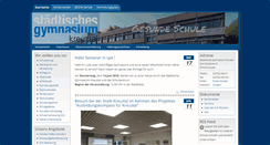 Desktop Screenshot of gymnasium-kreuztal.de